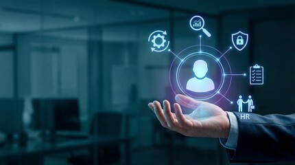 Transforming human resources innovative hr management technologies in modern offices digital environment strategic viewpoint