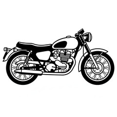 Fototapeta premium motorcycle vector illustration