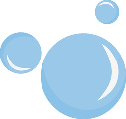 blue circle of water droplets (2)