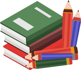 pile of books and pencils (8)