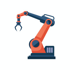 Industrial Robot Arm with Claw