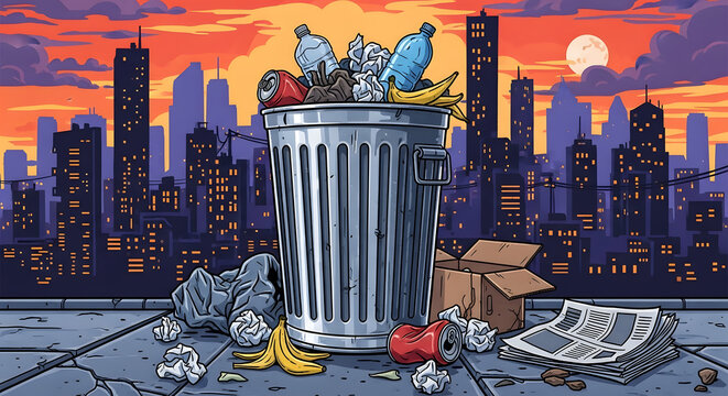Urban Overflow: The City's Silent Struggle