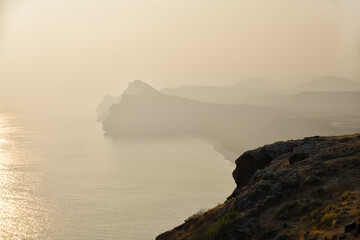 Omani scenery. View from Eftalqout viewpoint