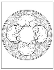 Cuddle Cuties: Sweet and Snuggly Coloring Pages