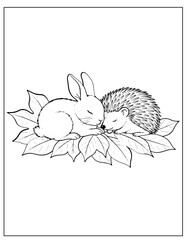 Adorable Cuddle Cuties Cozy Coloring Pages for All Ages