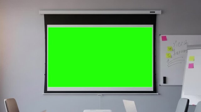 green screen projector template