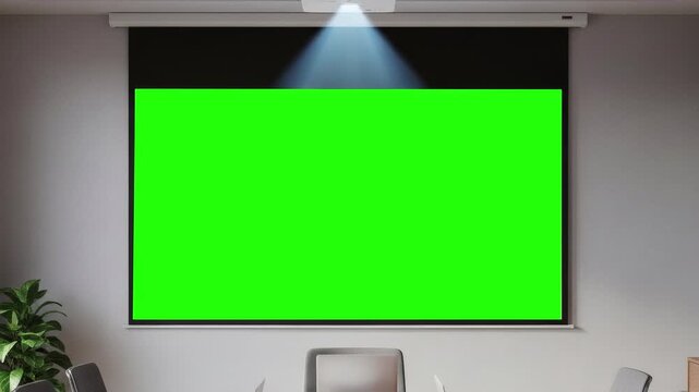 green screen projector