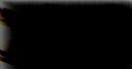 Dark gradient background with colorful sound wave pattern © ibna