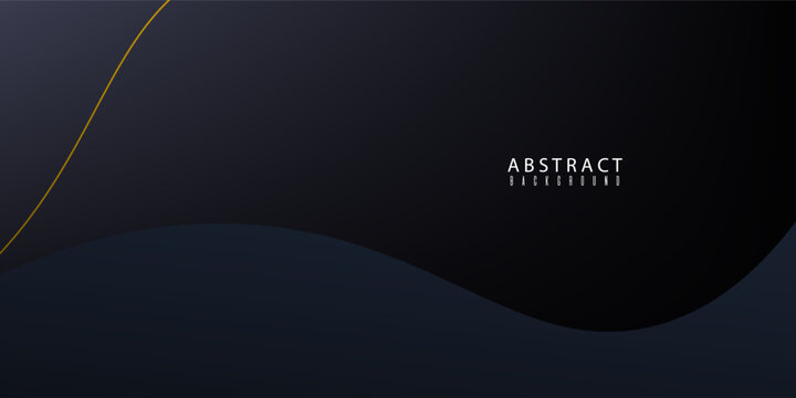 Abstract gradient blue of luxury template decoration artwork design. Simple design artwork of wavy template background. poster, flayer