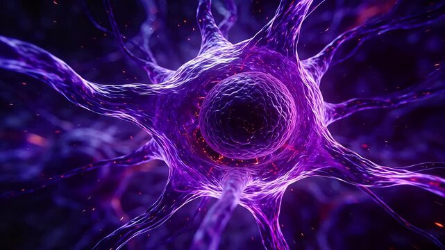 Neuron cell structure