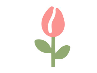 pink tulip icon