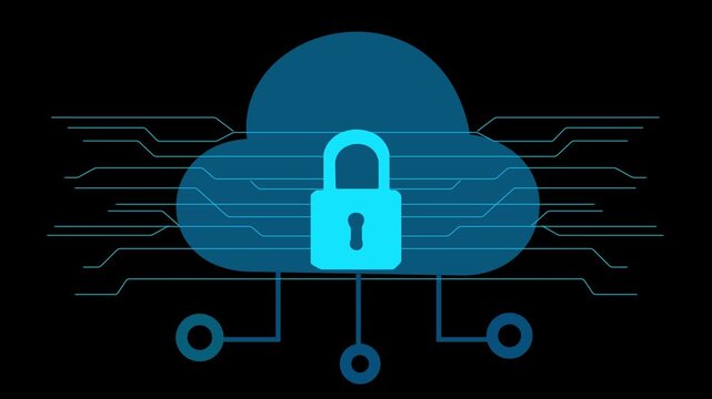 Cybersecurity concept. Man enter username and password for personal information access. Data login protect and secure internet access, screen padlock technology, cyber security, encryption privacy,