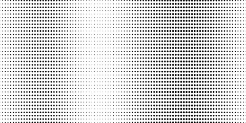 Abstract grunge grid polka dot halftone background pattern. Spotted black and white line illustration. vektor © jatim