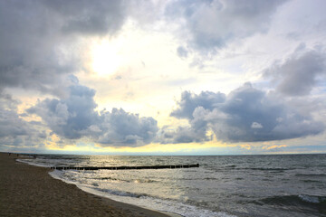 Strand, K&uuml;ste, Meer, Himmel, Horizont
