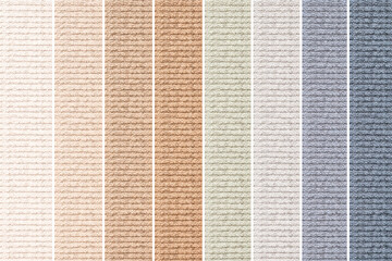 Fototapeta premium Nordic Woven Fabric Neutral Gradient Scandinavian Textile Background