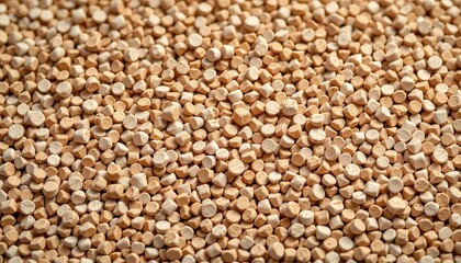 Fototapeta premium Close-Up of Natural Wooden Chips or Granules Ideal for Crafts, Decoration, or Educational Purposes