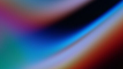 Abstract Fluid Gradient of Vibrant Hues