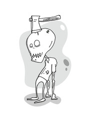 Obraz premium Zombie world