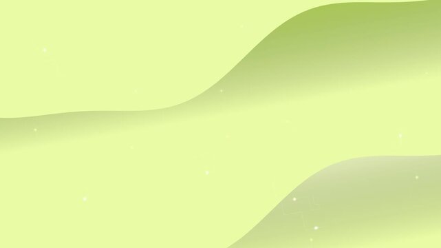 Vibrant yet calming abstract design featuring smooth, fluid green curves and subtle sparkling elements, ideal for contemporary graphic projects