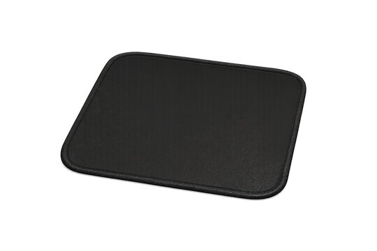 Black blank mouse pad for computing work design