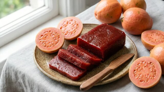 Goiabada, traditional Brazilian guava jam video