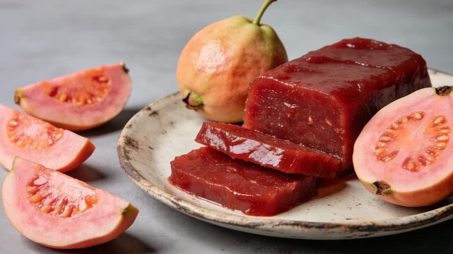 goiabada traditional brazilian guava jam zoom out video