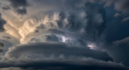 Close Up Storm Cloud Texture for World Meteorological Day