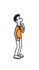 Fototapeta premium whiteboard, cartoon, animation, videoscribe, dolly