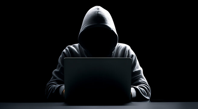 hacker illustration, AI generated