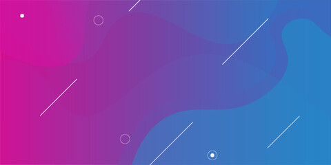 Colorful geometric background. Liquid color background design. Fluid shapes composition. Eps10 vector.