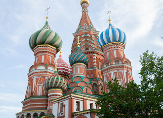 Fototapeta premium st basil cathedral in moscow