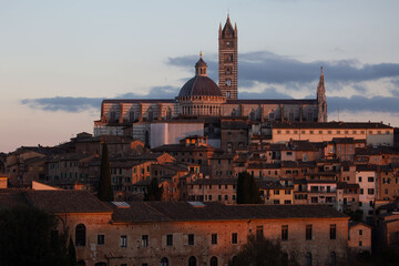Obraz premium View of the Siena