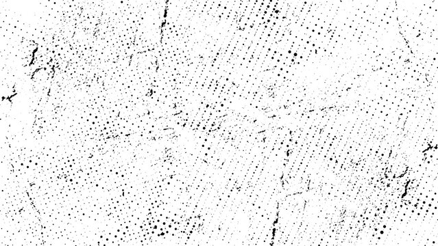 Grunge vintage old aged texture background.Retro halftone texture on white background.Simply place illustration over any object to create grungy effect.