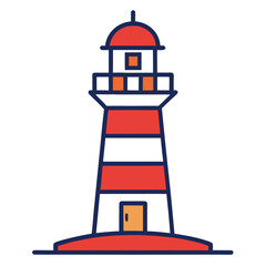 lighthouse vector illustration