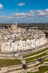 Locorotondo is a town in Italy, in the Apulia region, in the province of Bari.