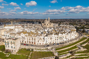 Locorotondo is a town in Italy, in the Apulia region, in the province of Bari.