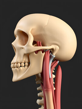 Humeral head of flexor carpi ulnaris Muscle Anatomy For Medical Concept 3D