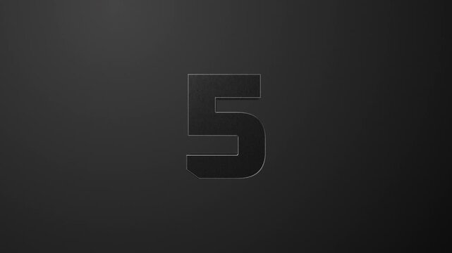 Dynamic countdown animation from 10 to 0 with orange crossfire streak slicing each number from different directions. Digits shake on impact with particle bursts and a glowing trail over a gradient BG