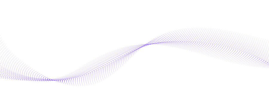 Abstract purple wave background illustration