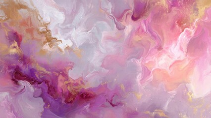 Fototapeta premium Abstract pastel marble with gold accents