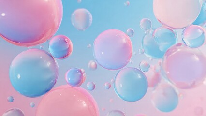 Pastel Spheres: Abstract Beauty