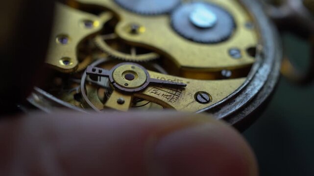 Mechanical watch repair, watchmaker's workshop