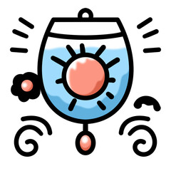 vector illustration of a vector illustration of an abstract background