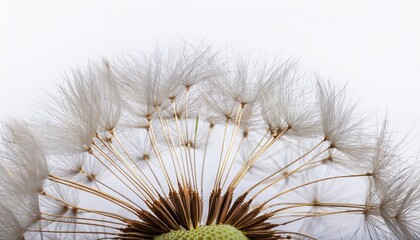 Dandelion Seeds On Transparent