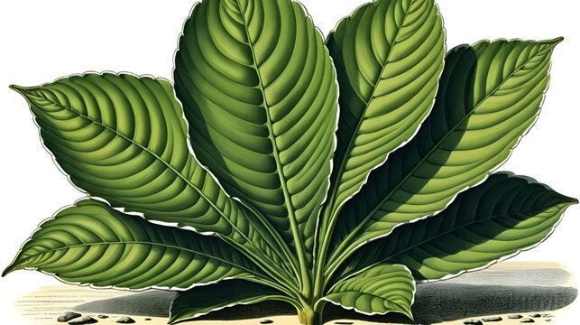 Mya truncata, Blunt Gaper or Truncate Softshell, vintage illustration.