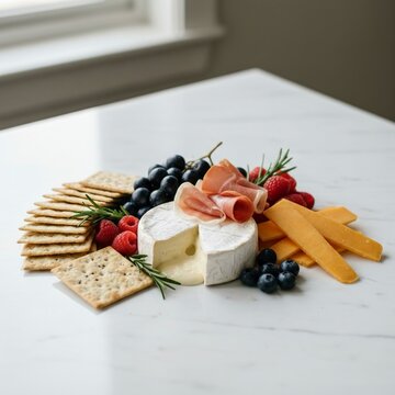 chees with fruits