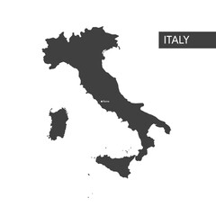 Obraz premium Map of Italy