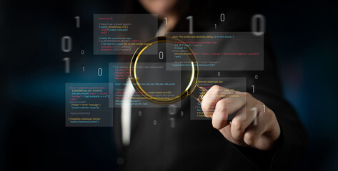Unsecure and buggy programming code filled with errors and strange logic. Code contains insecure queries, broken validation, weird functions, and programming flaws for demonstration. Latch © InfiniteFlow
