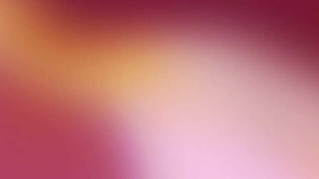 Abstract Motion Background with Blurry Pink Orange Gradient Swirl