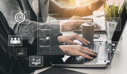 Project management dashboard showing timeline, tasks, milestones, and workflows for planning,...
